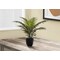 Monarch Specialties Artificial Plant 20" Tall, Palm, Indoor, Faux, Fake, Table, Greenery, Potted, Real Touch, Decorative I 9501 - alternate 2